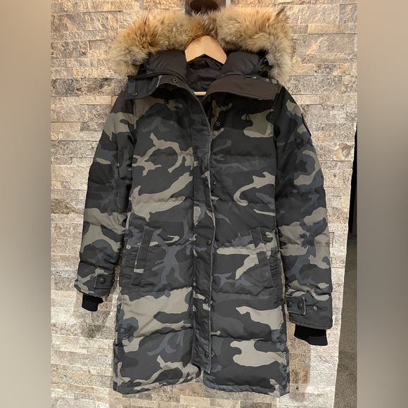 CANADA GOOSE Black Label Shelburne Parka Size S in Camouflage. - Picture 1 of 13